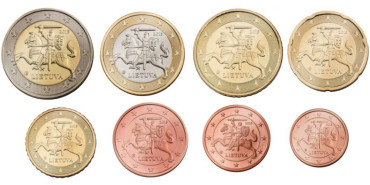 SERIE LITUANIA 2015 8 VALORES