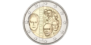2 EUROS CONMEMORATIVOS LUXEMBURGO 2015 "NASSAU"