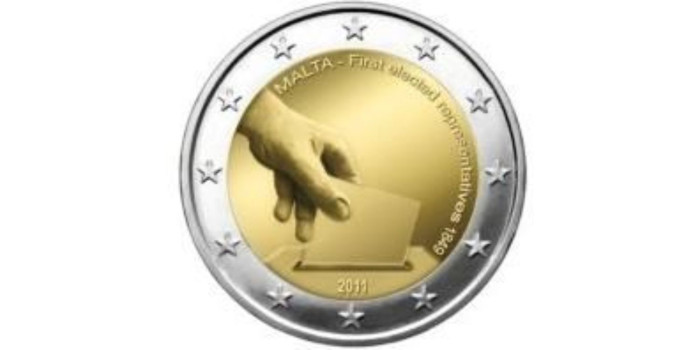 2 EUROS CONMEMORATIVOS MALTA 2011