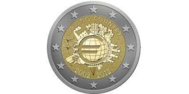 2 EUROS CONMEMORATIVOS MALTA 2012 X.ANIV