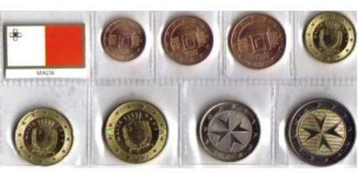 SERIE MALTA  2008 8 VALORES