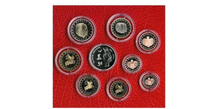SET OFICIAL MONACO 2004 PROOF
