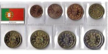 SERIE PORTUGAL 2005 8 VALORES