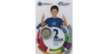 2 EUROS CONMEMORATIVOS SAN MARINO 2012 "X. ANIV."