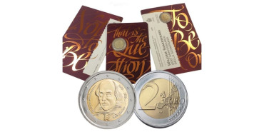 2 EUROS CONMEMORATIVOS SAN MARINO 2016 "SHAKESPEARE"