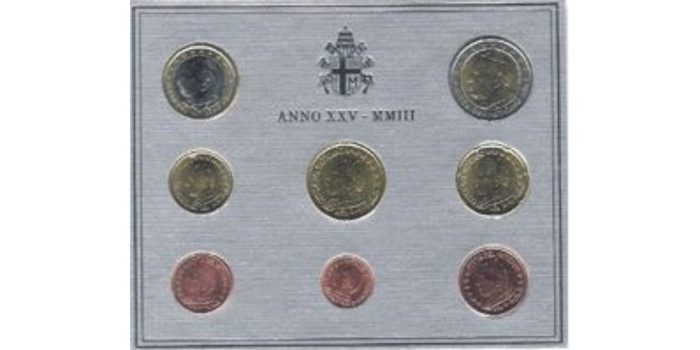 SET OFICIAL VATICANO 2003