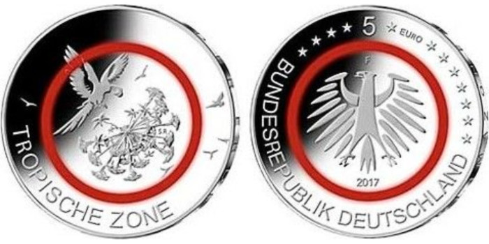 ALEMANIA FEDERAL - K-357, 5 Euro 2017 - Polímero