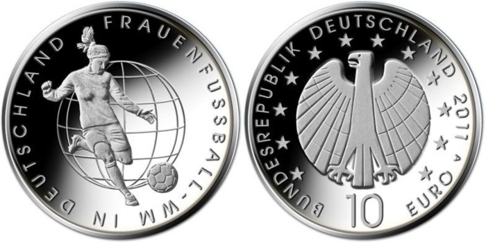 ALEMANIA FEDERAL - K-299, 10 Euro 2011 , SC