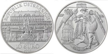 AUSTRIA - K-3103 - 10 Euro 2003 , SC  plata