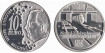 BELGIUM - K-233 - 10 EURO 2002 PROOF - silver