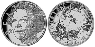 HOLANDA - K-245 - 5 Euro 2003 , SC plata