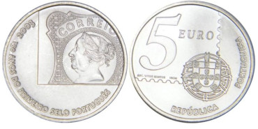 PORTUGAL - K-749 - 5 Euro 2003 SC PLATA