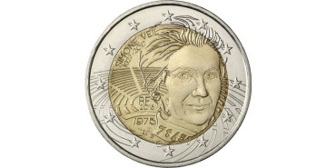 2 EUROS CONMEMORATIVOS FRANCIA 2018 "SIMONE"