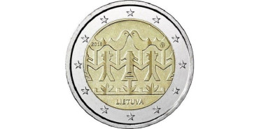 2 EUROS CONMEMORATIVOS LITUANIA 2018 "FESTIVAL"