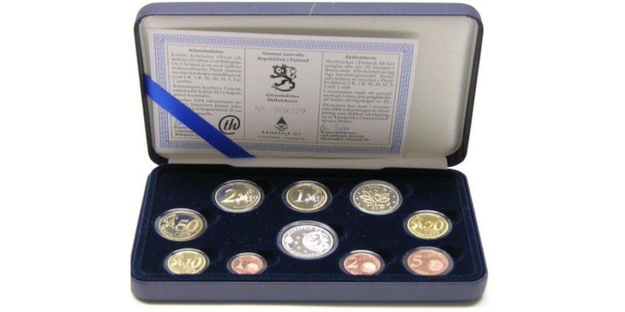 SET OFICIAL FINLANDIA 2002 PROOF