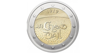 2 EUROS CONMEMORATIVOS IRLANDA 2019 "DAIL EIREANN"