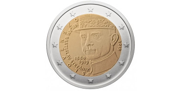 2 EUROS CONMEMORATIVOS ESLOVAQUIA 2019 "MILAN RASTISLAV"