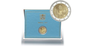 2 EUROS CONMEMORATIVOS VATICANO 2019 "FUNDACION"