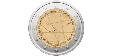 2 EUROS CONMEMORATIVOS PORTUGAL 2019 "MADEIRA"