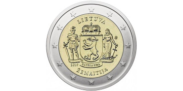 2 EUROS CONMEMORATIVOS LITUANIA 2019 "ZEMAITIJA"