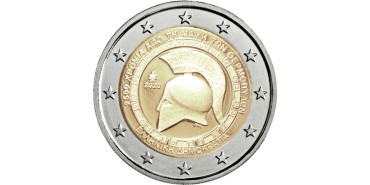 2 EUROS CONMEMORATIVOS GRECIA 2020 "TERMOPILAS"