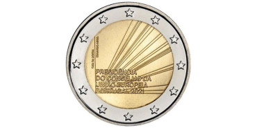 2 EUROS CONMEMORATIVOS PORTUGAL 2021 "PRESIDENCIA"