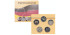 ALEMANIA FEDERAL - K-215/9.- OFICIAL SET 5 x10 EURO 2002. PLATA