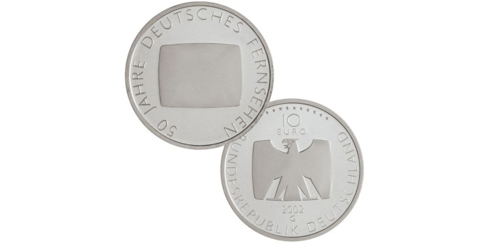 ALEMANIA FEDERAL - K-215/9.- OFICIAL SET 5 x10 EURO 2002. PLATA
