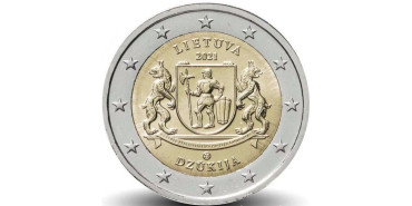 2 EUROS CONMEMORATIVOS LITUANIA 2021 DZUQUIJA