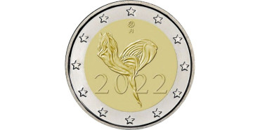 2 EUROS CONMEMORATIVOS FINLANDIA 2022  "BALLET"