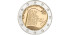 2 EUROS CONMEMORATIVOS ESTONIA 2022 "LITERATURA"