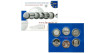 ALEMANIA FEDERAL - K-238/43.- OFICIAL PROOF SET 6 x10 EURO 2005. PLATA