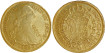 Cy15602.- FERNANDO VII 8 ESCUDOs 1820 NUEVO REINO J.F. MC - ORO