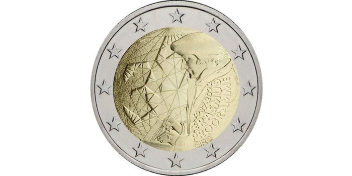 copy of 2 EUROS CONMEMORATIVOS ESPAÑA 2022 "VUELTA AL MUNDO"