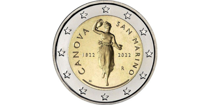 copy of 2 EUROS CONMEMORATIVOS SAN MARINO 2022 "PIERO"