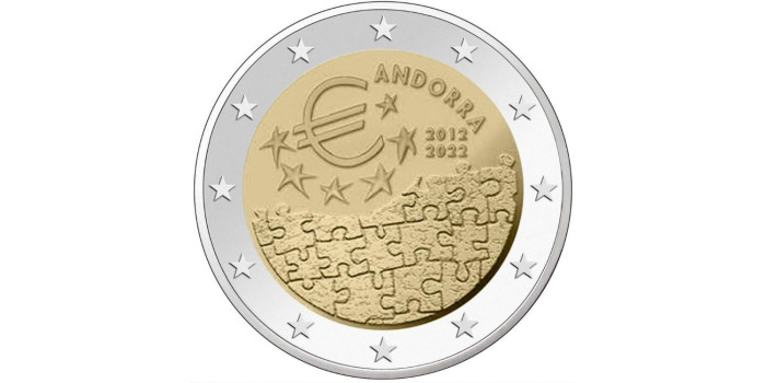 copy of 2 EUROS CONMEMORATIVOS ANDORRA 2021 "MAYORES"