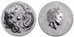 AUSTRALIA 1 Onza Plata DRAGON 2018