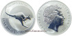 AUSTRALIA  1 ONZA PLATA CANGURO 2004