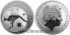 AUSTRALIA  1 ONZA PLATA CANGURO 2005