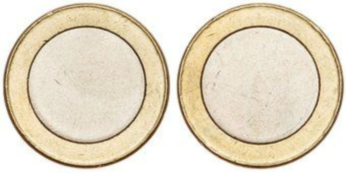 EV030 - 1 Euro, cospel sin acuñar  SC