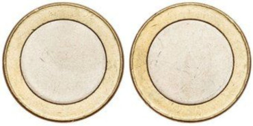 EV030 - 1 Euro, cospel sin acuñar  SC