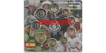 EV010 -  Error set FNMT España 2013 NAVARRA " 0,50ctm 2012 "