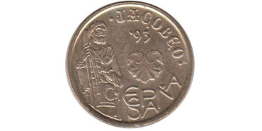 JC052V - 5 Pts 1993 Sombra en el . de Jacobeo y