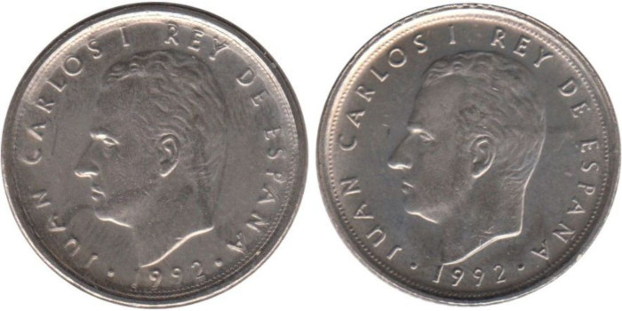 JC064V - 10 Pts 1992 Borde ancho y borde fino, SC