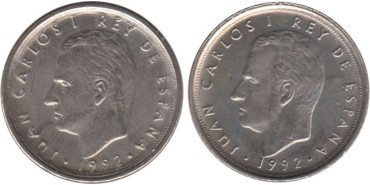 JC064V - 10 Pts 1992 Borde ancho y borde fino, SC