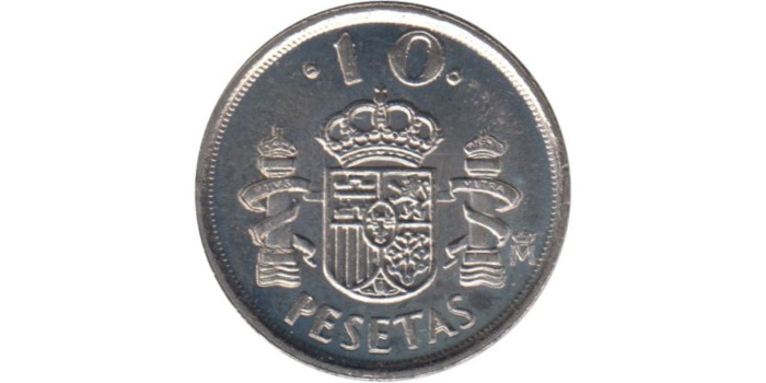 JC071V - 10 Pts 1999 Repintada en reverso , SC