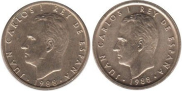 JC130V - 100 Pts 1988 Cabeza grande y pequeña   SC