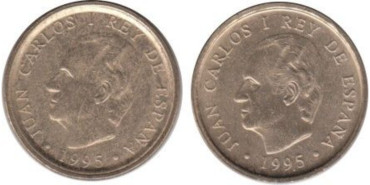 JC136V - 100 Pts 1995 Borde ancho  y borde fino SC