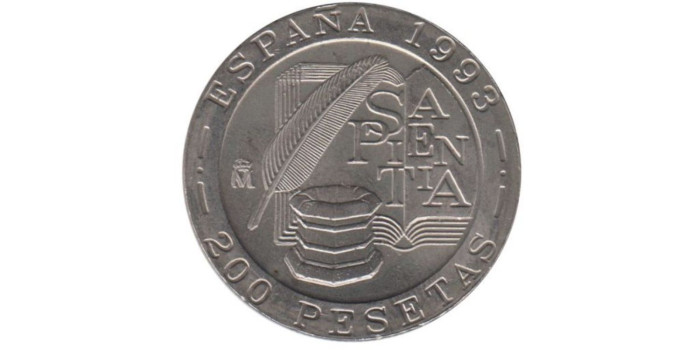 JC152V -  200 Pts 1993 Remarcada en M coronada , SC