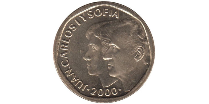 JC171V - 500 Pts 2000 Rev, poligono redondeado/Anv normal, SC